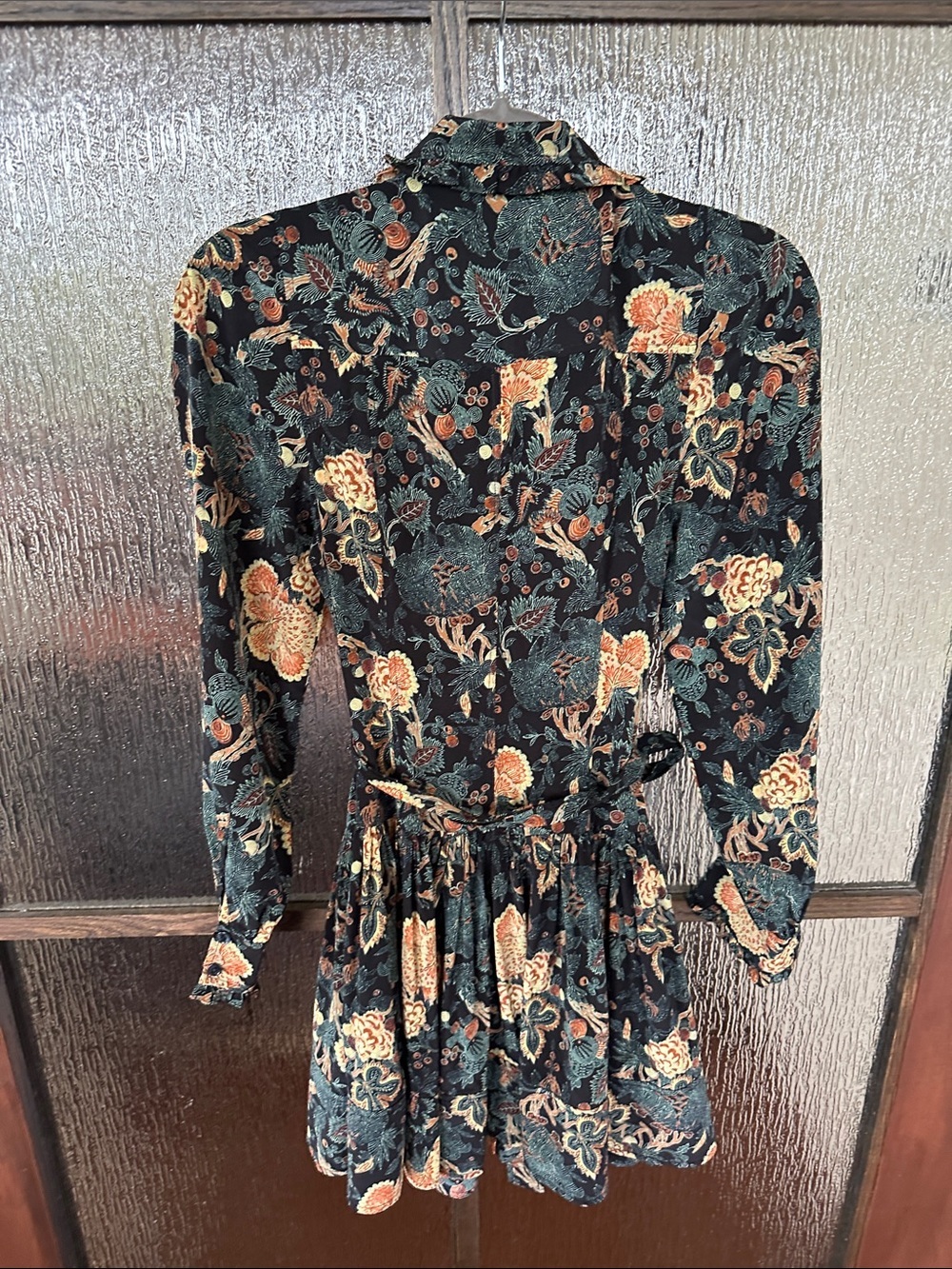ULLA JOHNSON
SIMONA SILK LONG SLEEVE MINI DRESS IN NUIT size O New! - Picture 13 of 15